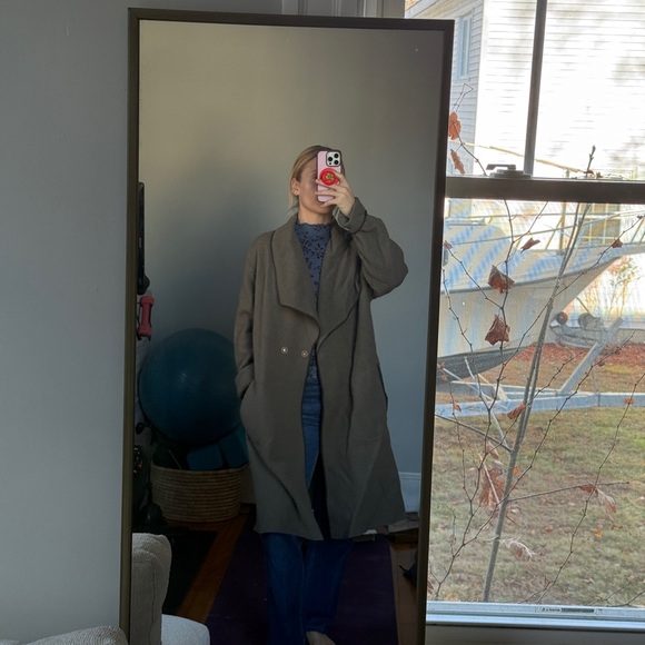 Carole Little Jackets & Blazers - Carole Little Olive Trench Coat